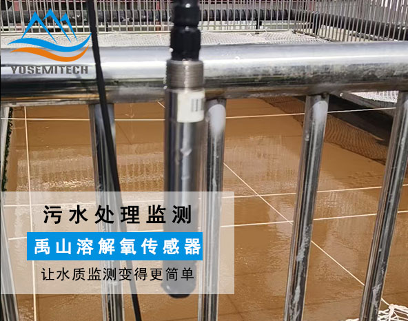禹山荧光法溶解氧传感器在污水处理中的应用